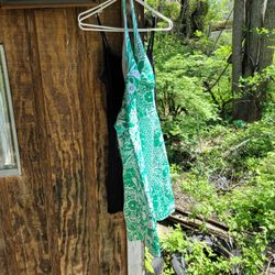 Ladys Green Dress Size 14 Petiet