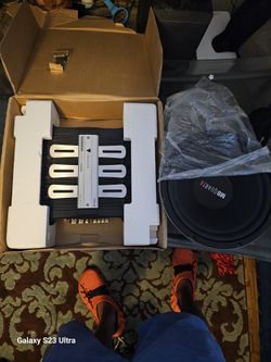 Kenwood 1000w Kac 8101d Amp And Mb Quart Rwc 304 12" Speaker Bundle Deal