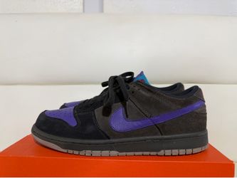 Nike dunk low News Print Purple  2007 size 9.5 nike sb dunk low high mid