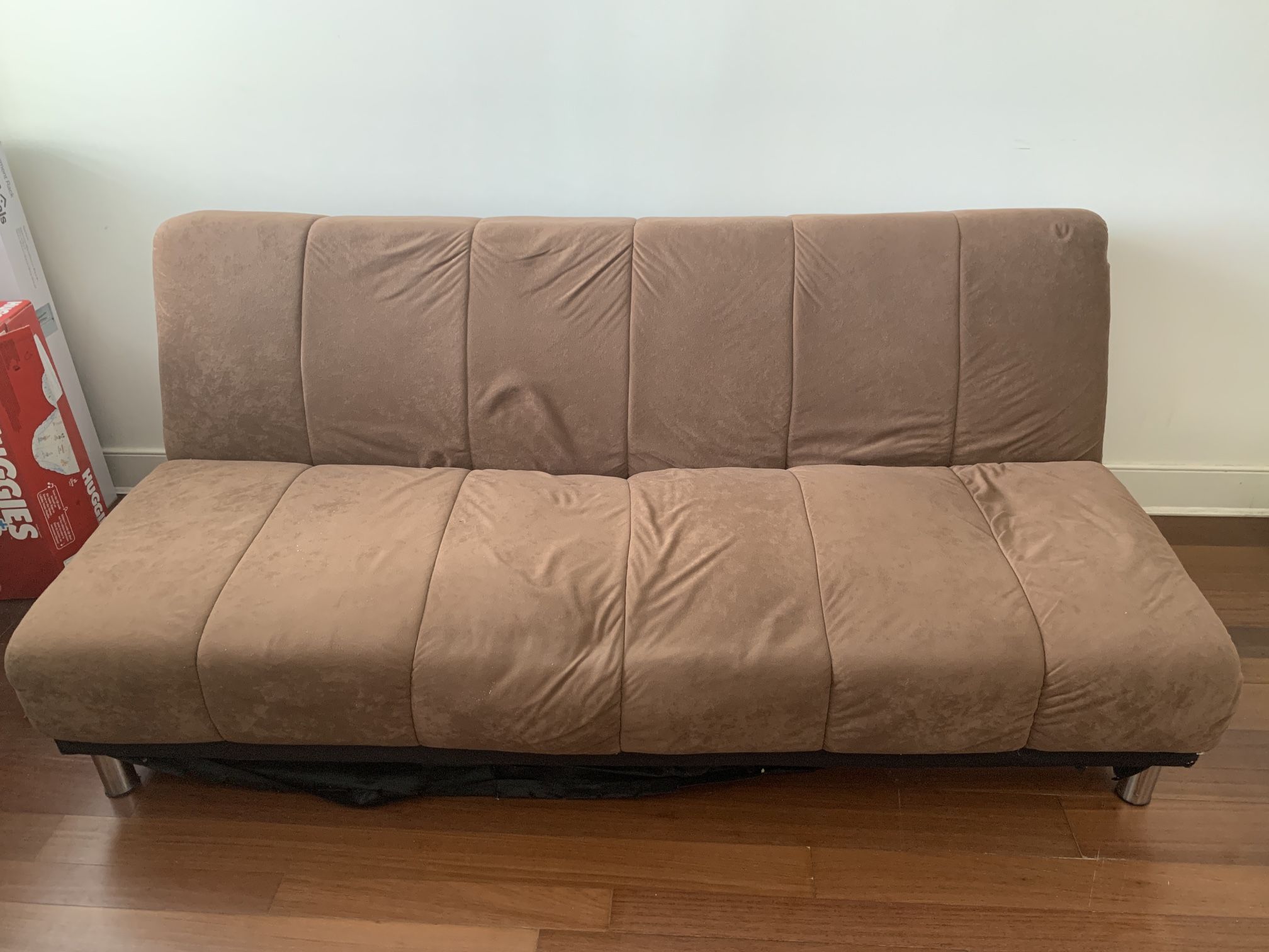 Free futon with blanket