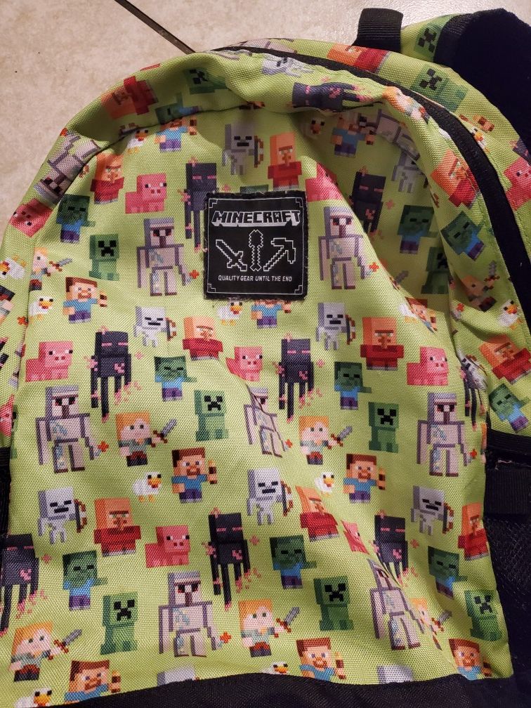 Minecraft backpack