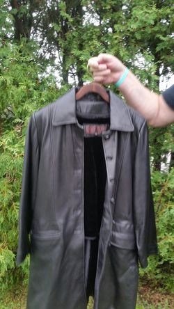 Leather Jacket Jeantte Andral sz M