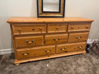 Solid Oak Dresser