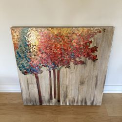 Wood And Metal Painting 