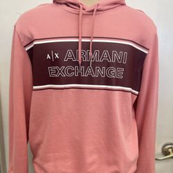 Armani Exchange Hoodie Pink L