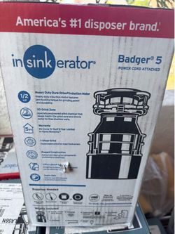 Badger series insinkerator garbage disposal