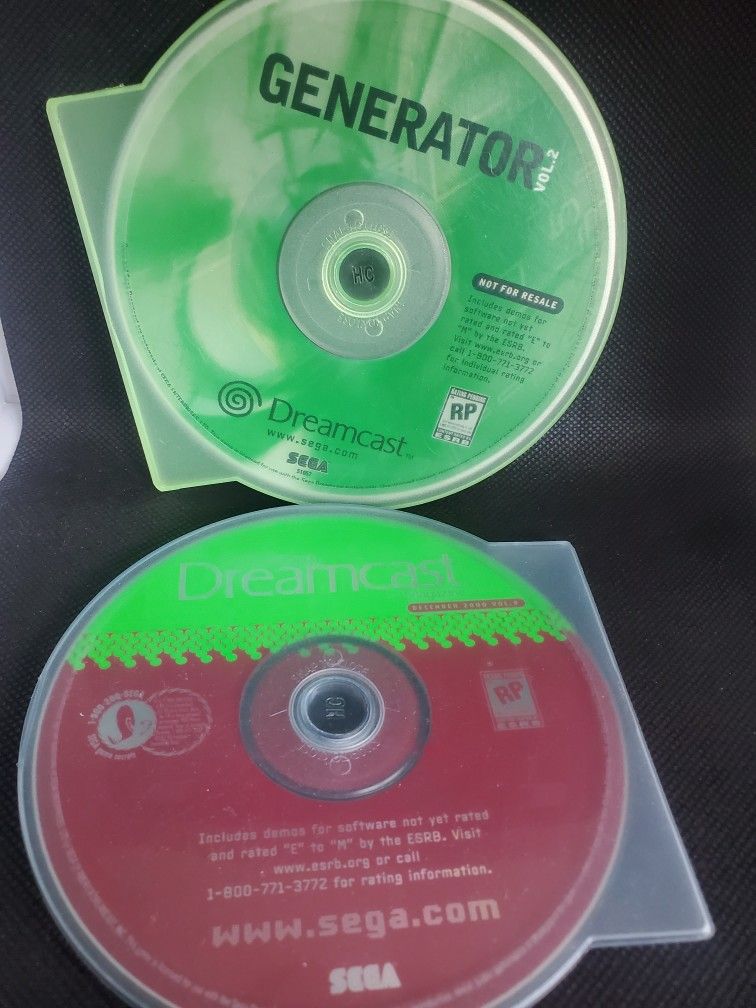 Dreamcast Demo Discs