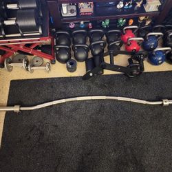 Rare Kabuki Electroless Nickel Duffalo Bar(Screw-Port) + BarAux Anchor Attachment