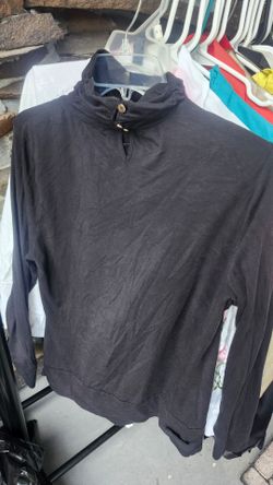 Free Gold Black Long Sleeve T-shirt Size S