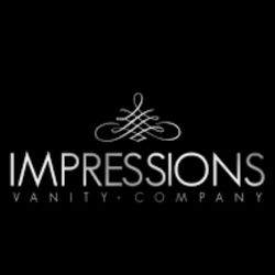 All Glass Impressions Complete Vanity Plus Chair 