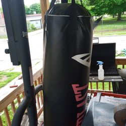 200 Lb Everlast Heavy Big With Stand And Speed Bag