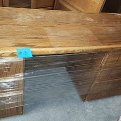 Large Oak Desk 