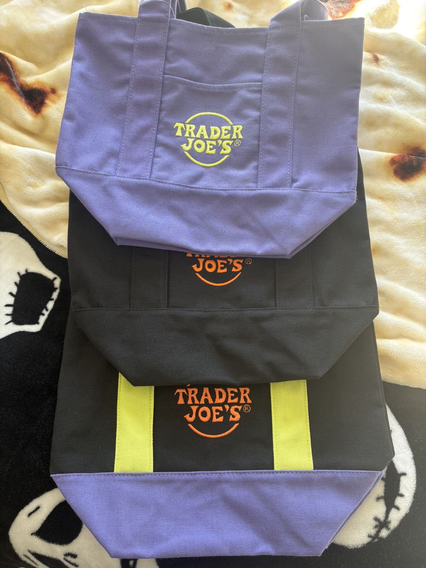 7$ Each Trader Joe Halloween Tote