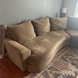 Microfiber Sectional Couch