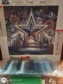 Dallas Cowboys diamond painting complete kit