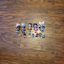 Lol Suprise Dolls, Babies, and Shoes 