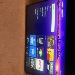 Haier 43” or “45 led smart tv