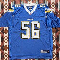 NFL San Diego Chargers Reebok ProBowler Shawne Merriman #56 Mesh Jersey Men’s XL