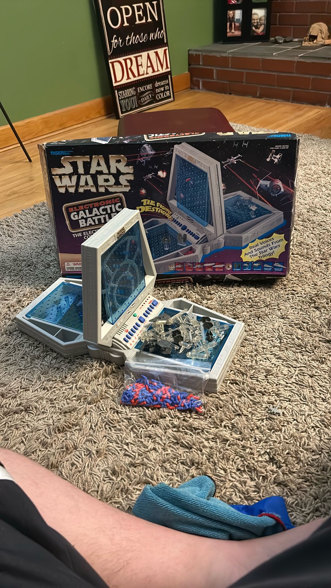 Vintage Star Wars Galactic Battle Game