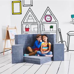 The Yourigami Folding Convertible Kids and Toddler Play Couch