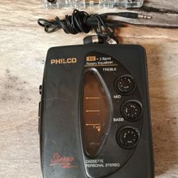 Philco Vintage cassette player P401K