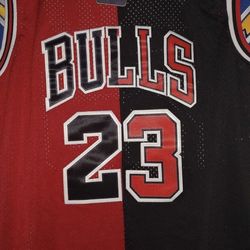 Mitchell And Ness Michael Jordan Split Bulls Jersey Size 2XL
