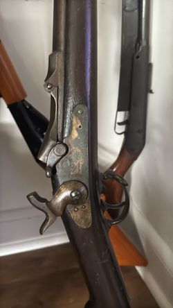 1863 Springfield trap door rifle