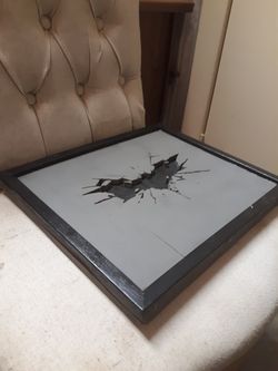 Dark knight wood frame