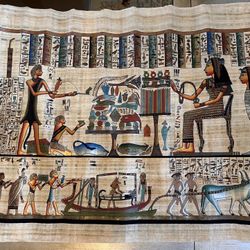 Hand painted Egyptian Art 