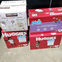 Huggies Or Kirkland Diapers 2 Or 4 Or 6