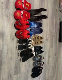Boy Shoe Bundle – Mixed Styles and Sizes