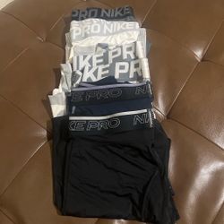 6 pairs of large Nike Pro Training Tights Pant Mens