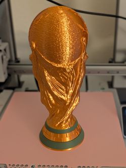 3D Printed FIFA World Cup Trophy – Ultra Detailed (25cm)
