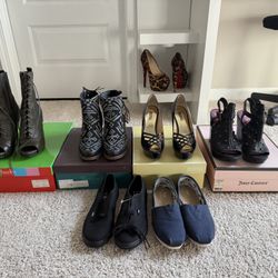 6 Pairs Of Assorted Shoes