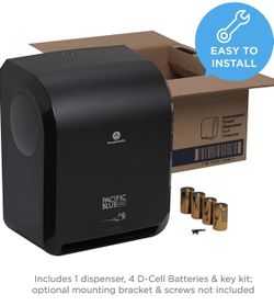 Paper towel dispensers. Automatic Hands Free