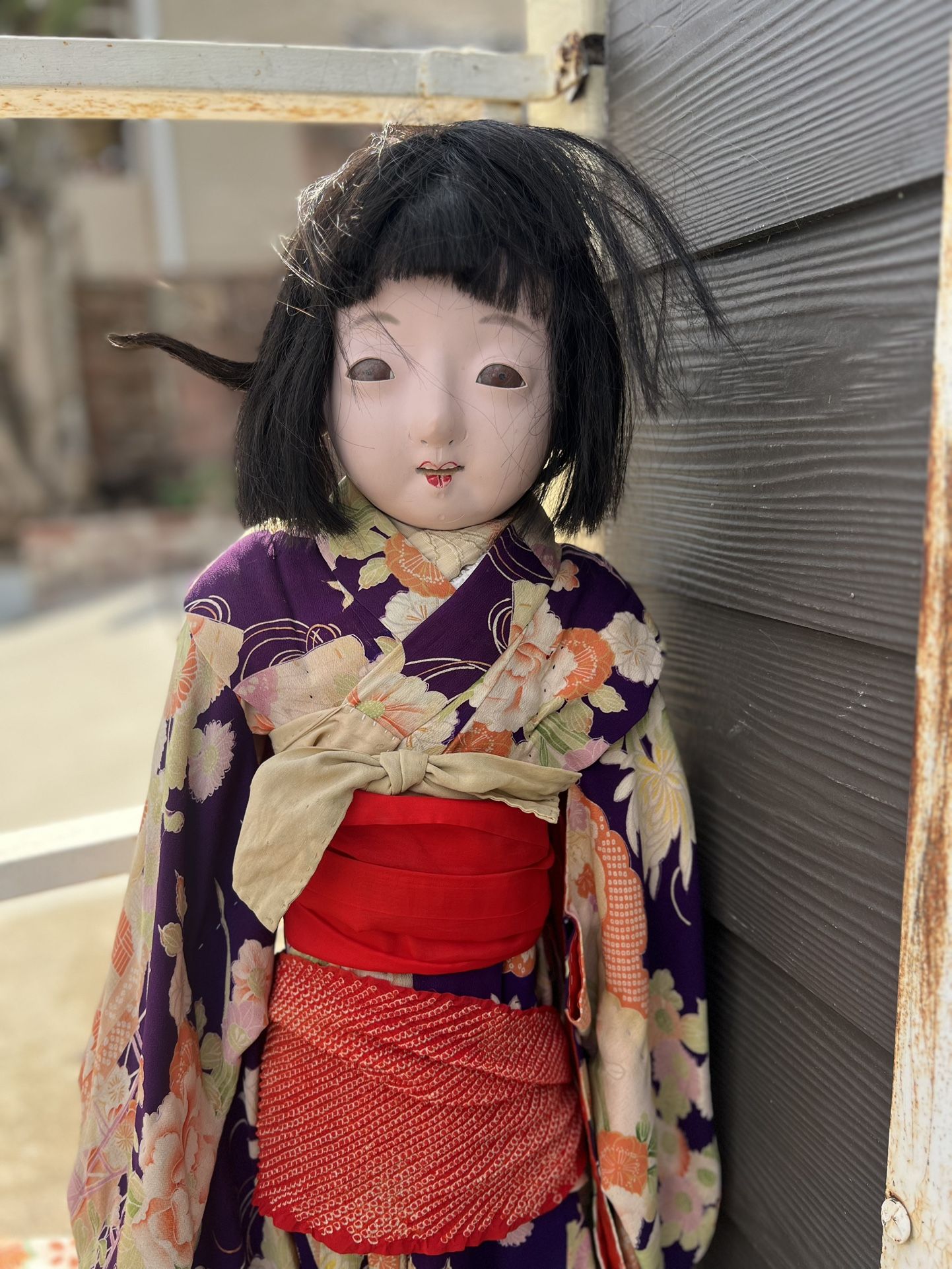 Antique Japanese Geisha Dolls Kimono Empress