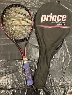 Vintage Prince Graphite Lite XB Mid Plus Tennis Racquet w/ Original Headcover