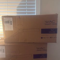 WAC Smart Fan 52″ HUG — Brushed Nickel (Brand New, Never Installed