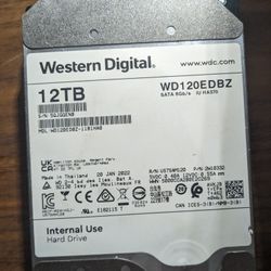 Western Digital 12 TB Internal Hard Drive