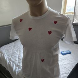 Men's Comme Des Garçons Play T-shirt Size S 