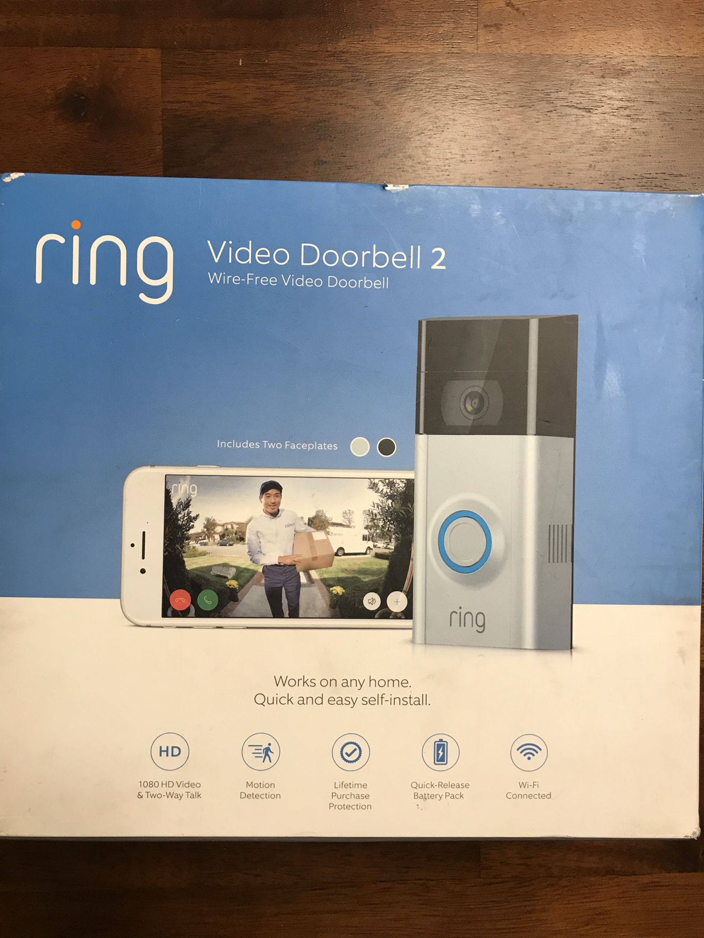 Ring v2 doorbell camera