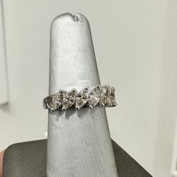 14kt White Gold Marquise Shape Diamond Engagement Ring