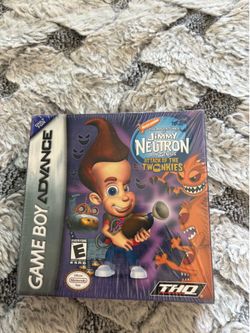 (SEALED!) The Adventure Of Jimmy Neutron  Boy Genius: Attack Of The Twonkies