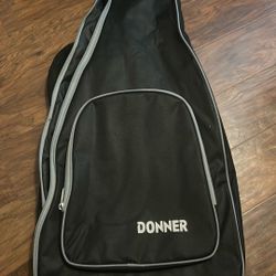 It Is A Donner Bass Guitar Bag.