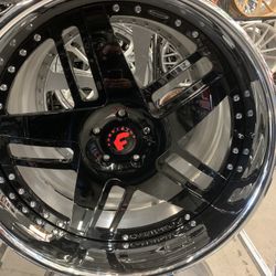 24”Forgiato Veccio Black