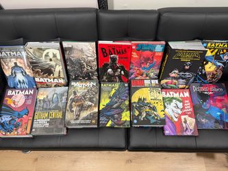Lot of Batman omnibus and deluxe editions
