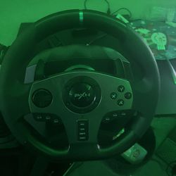 Racing Steering Wheel For Xbox Or PlayStation 