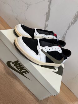 Travis Scott x Air Jordan 1 Retro Low OG SP 'Reverse Olive / Medium Olive'