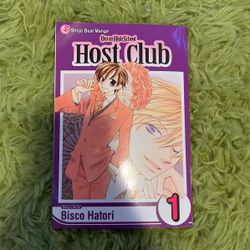 Ouran high school host club manga volume 1