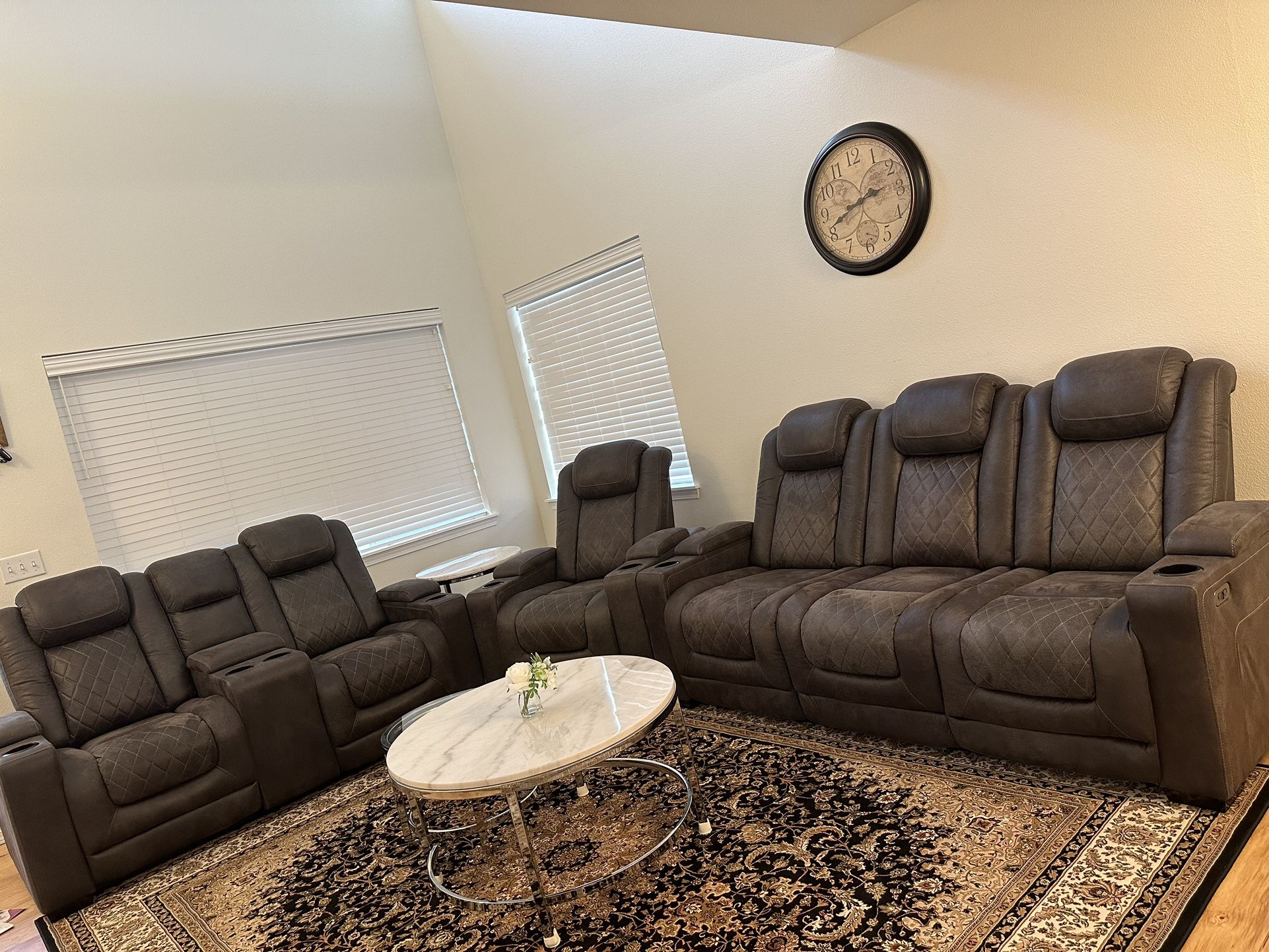 Sofa, Loveseat and Recliner 